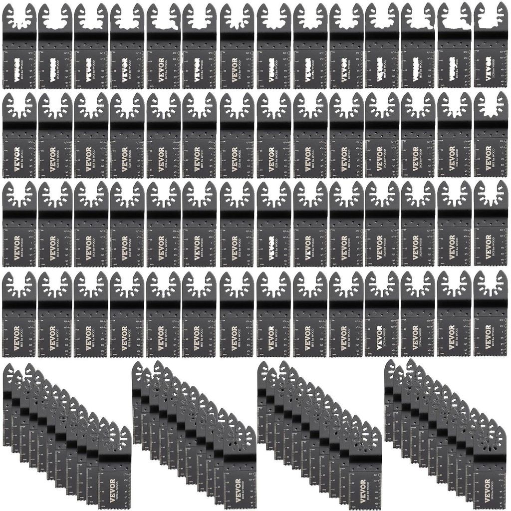 VEVOR 100x Lames de scie multi-outils Set d'accessoires Image du produit 