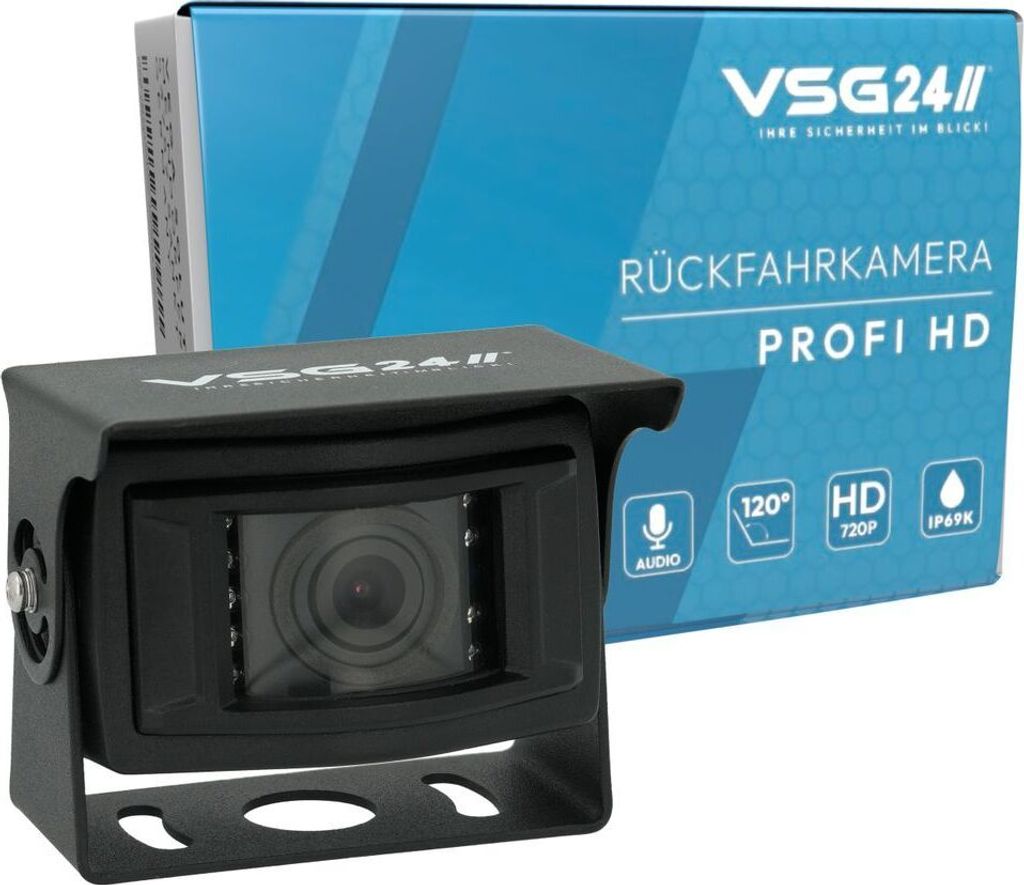 Rückfahrkamera PROFI HD | Stoßfest & Produktbild 