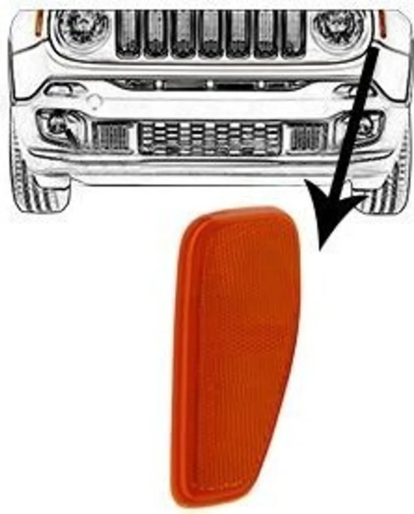 Indicatore Direzione Sinistro VAN WEZEL 2128901 per Jeep Renegade BU