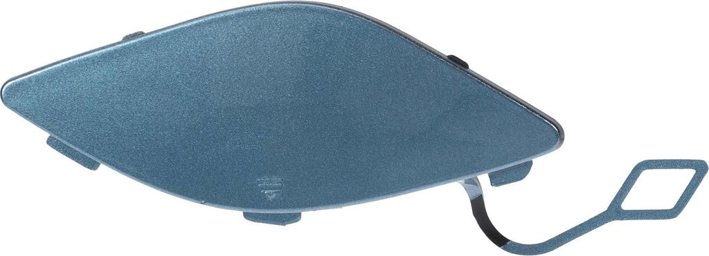 Abdeckung für Abschlepphaken für Stoßstange vorne rechts, Abschlepphaken-Abdeckkappe, Hellblau Metallic,für Mercedes-Benz E350 Nr. A2078850123,...