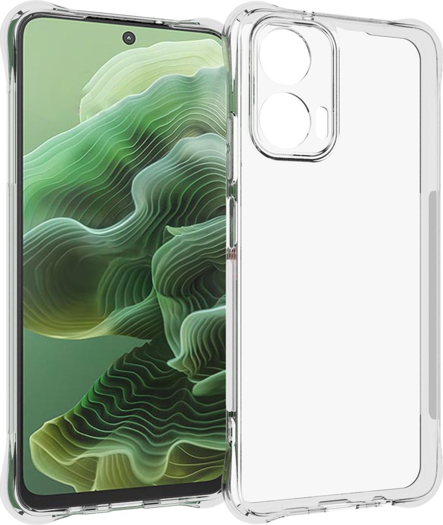 TPU Hülle Clear Armor Soft Case für Motorola Moto G35 5G - transparent