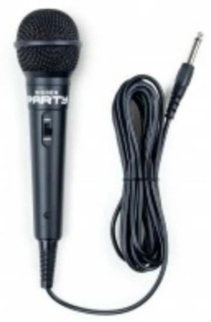 Bigben PARTY Mic schwarz Kabelgebundenes Mikrofon Produktbild 
