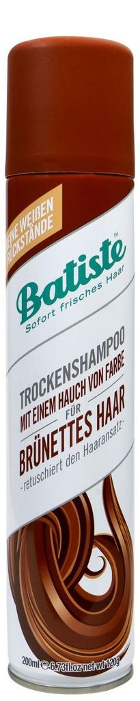 Batiste Trockenshampoo, Farbe Braun, 200 ml Produktbild 