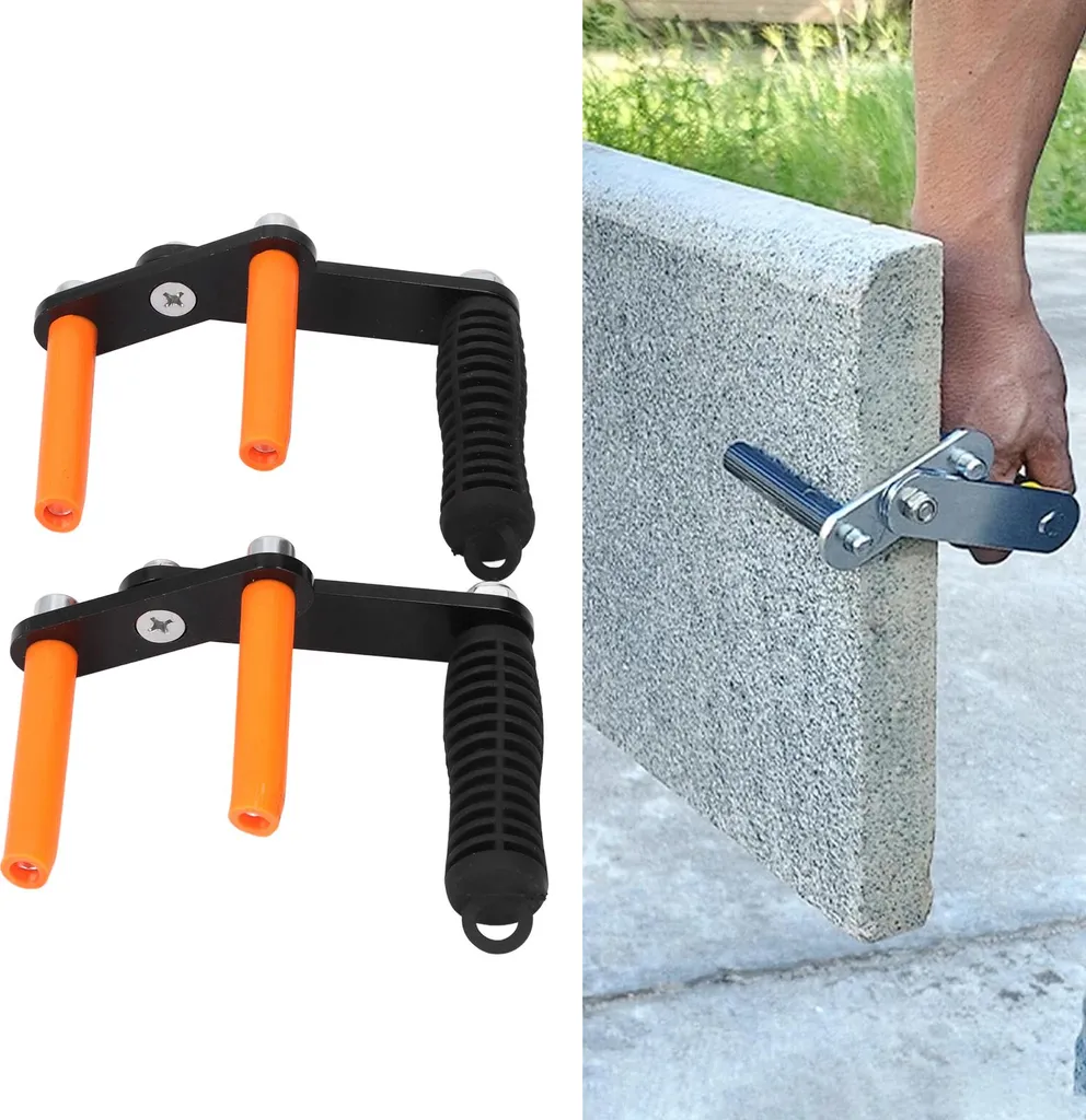 2 Support Panneau Contreplaqué Noir - Outil de Levage pour Cloison Sèche - 4