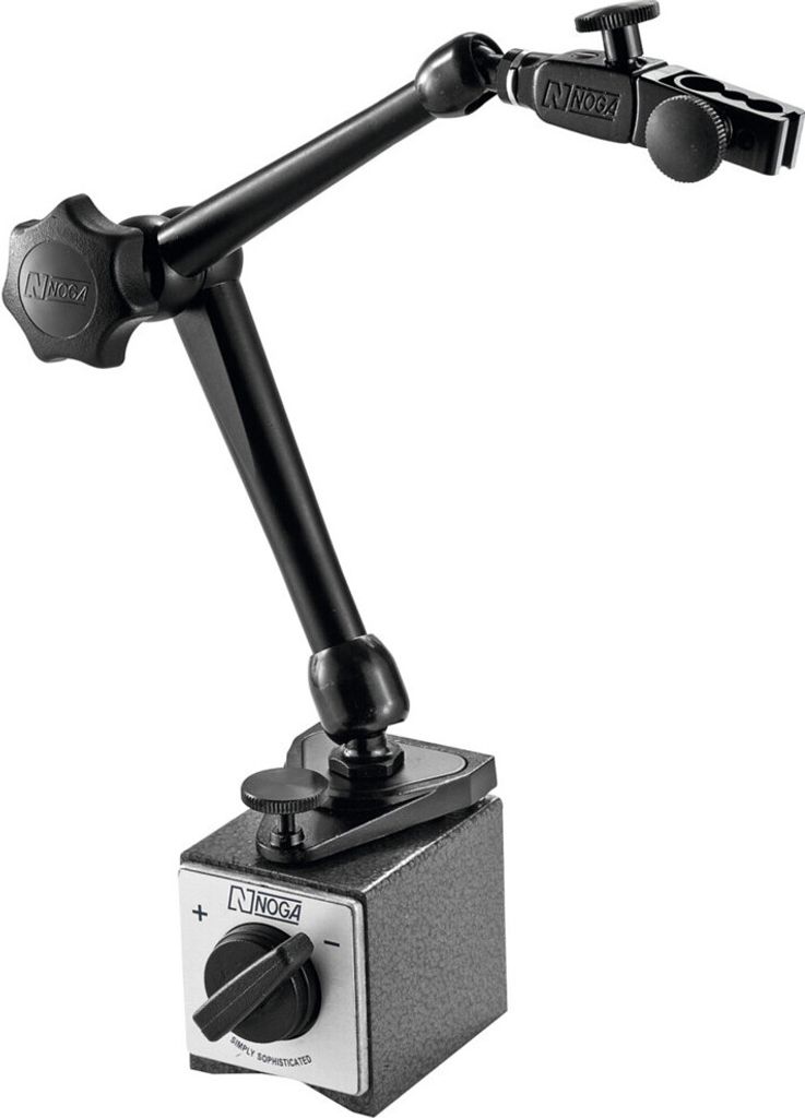 Noga Magnetmessstativ Halter Messstativ Feineinstellung 2fach Typ 290 Stahl