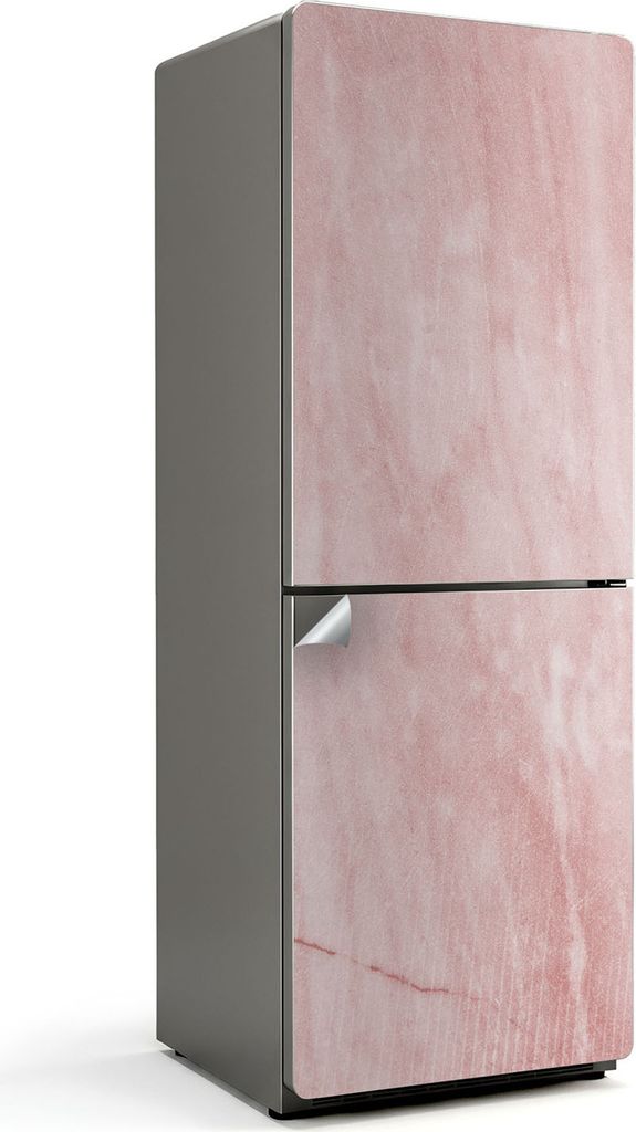 Muster mit Dreiecken und Punkten – Kühlschrank Aufkleber – Klebefolie Kühlschrank – Kühlschrank Nachbildung – Kühlschrankfolie selbstkl...