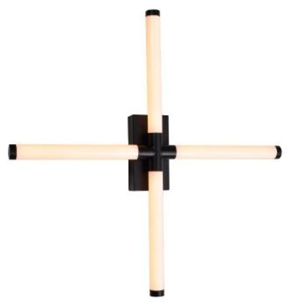 Rabalux 75046 Badezimmerleuchten Tilora LED 16 Metall Kunststoff schwarz