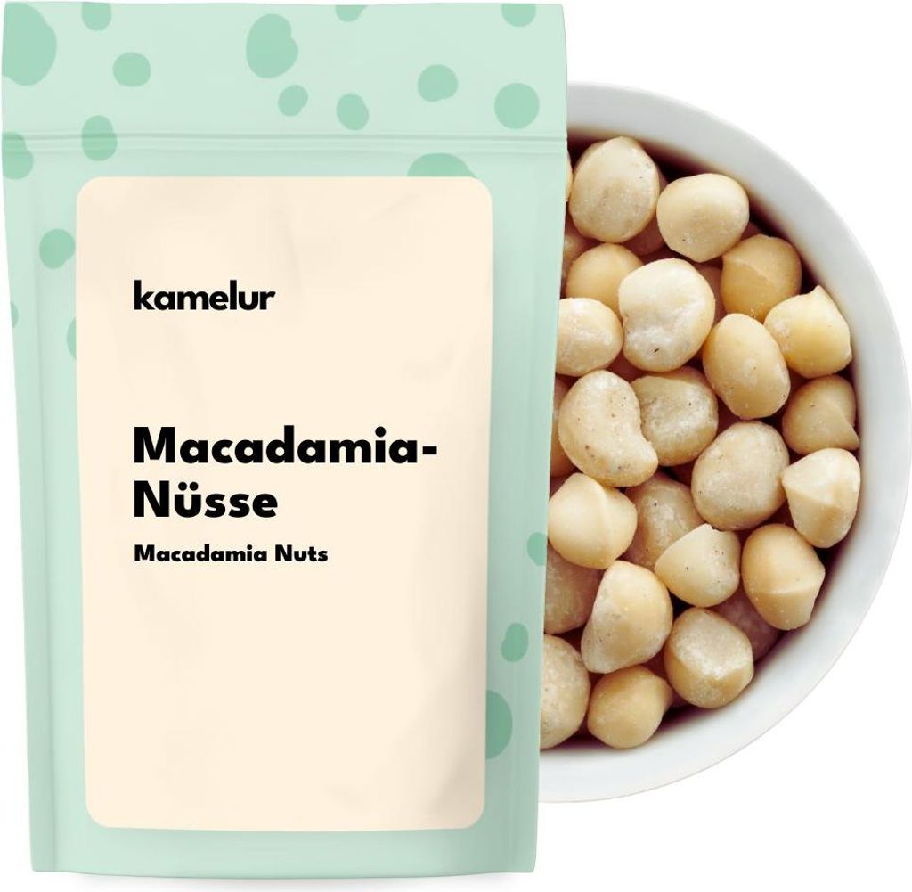 Kamelur® Macadamia Nüsse 1 kg Produktbild 