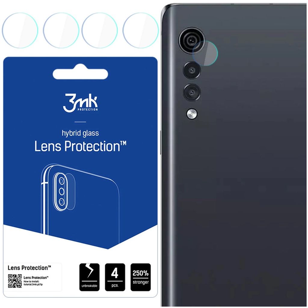 3Mk Lens Protection Hybrid Kamera Glas fr Lg Velvet 5G