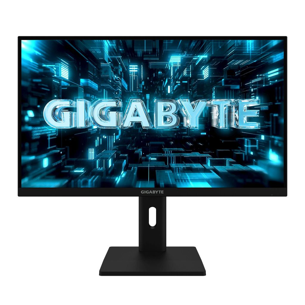 Gigabyte G27Q3 Gaming Monitor Flat, 68,4 cm (27"), 2560 x 1440 QHD, 1 ms, neigbar/schwenkbar/höhenverstellbar., Pivot, HDMI, DP