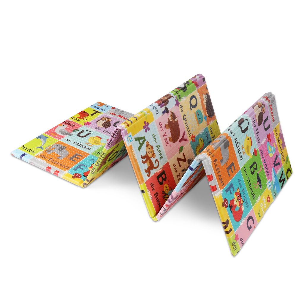 HUMBI Spielmatte Krabbelmatte Doppelseitige Schaum Matte Produktbild 8