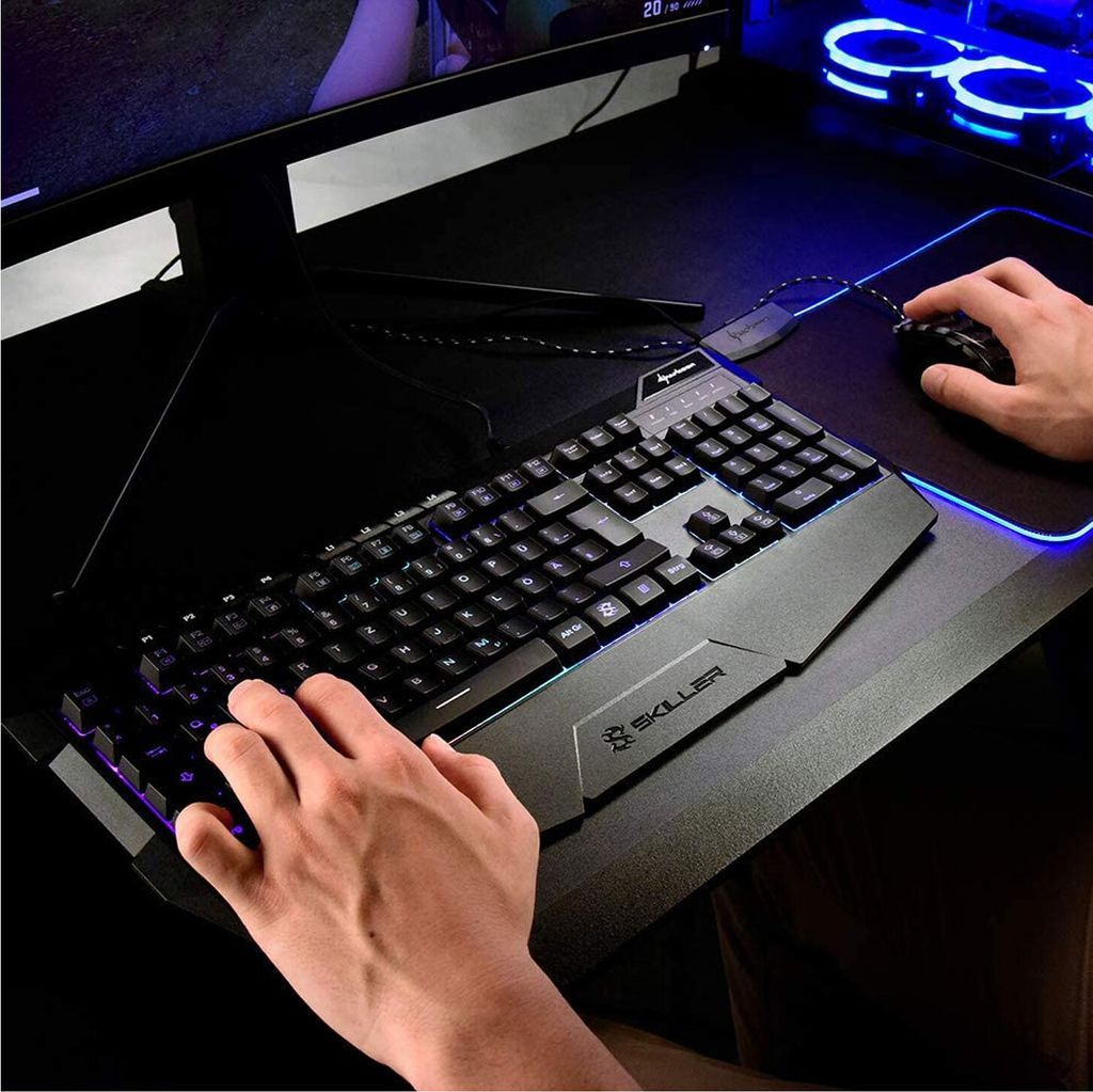 Sharkoon SKILLER SGK4 - Przewodowy - USB - Membranowy Zdjęcie produktu 3