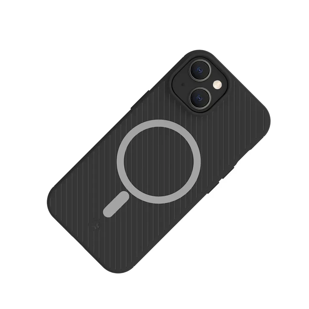 Coque iPhone 15 Ultramag Ultra Noir - Protection MagSafe Antichoc Fine - 8