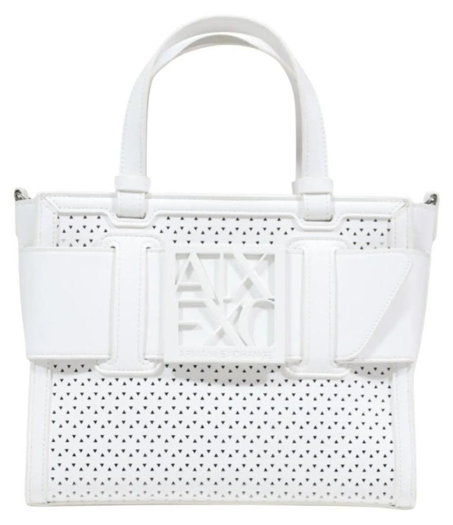 Armani Exchange Damen Tasche Weiß 506304 : Größe - UNICA Größe: UNICA