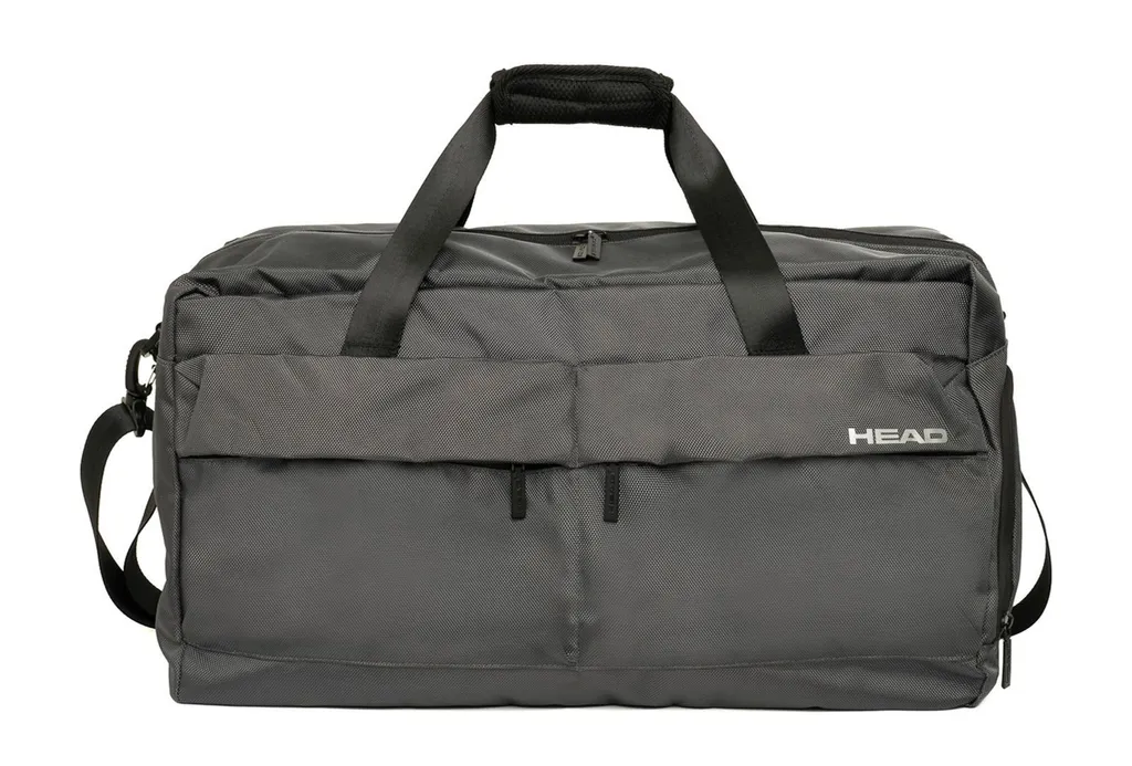 HEAD Club Duffle Grey - Sac de voyage et sport gris polyvalent 40L