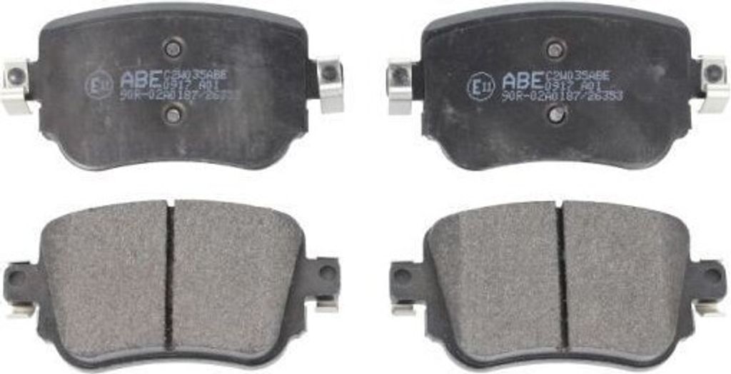 Bremsbelagsatz, Scheibenbremse ABE C2W035ABE