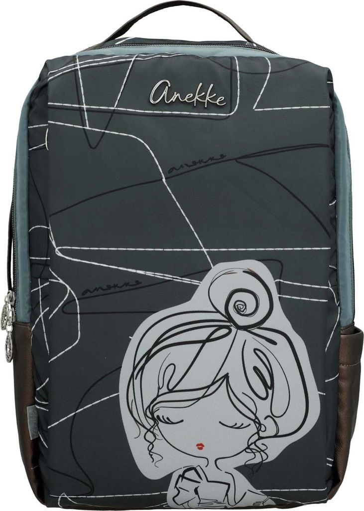 Anekke Freizeitrucksack Rucksack mit Laptopfach Sophia Auralis Travel Backpack Multicolor mehrfarbig