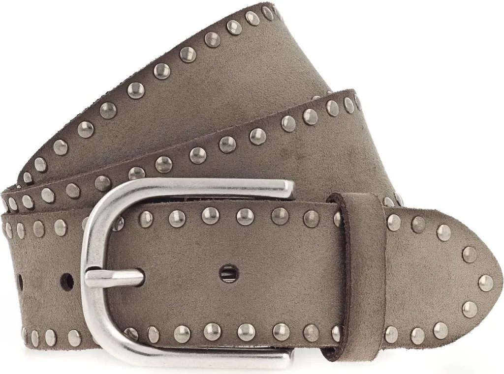Cintura Vanzetti Pelle 40mm W105 Taupe Marrone | Vera Pelle Tedesca - 1