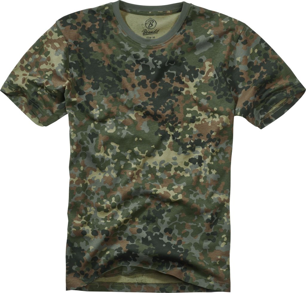 Brandit T-Shirt Größe 6XL Farbe Flecktarn Produktbild 