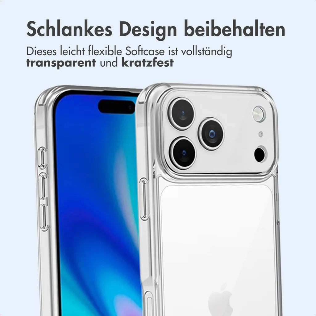 Offerta Cover iPhone 17 Pro imoshion - Trasparente e Anti-Shock - 5