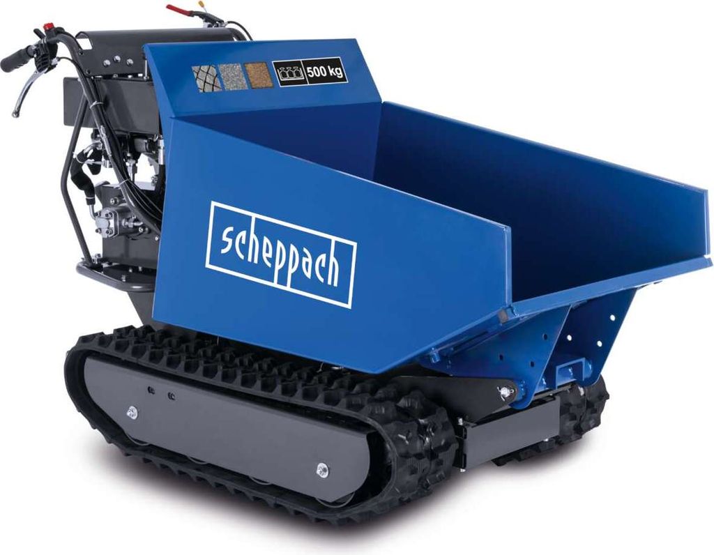 Wozidło gąsienicowe benzynowe Scheppach DP6600 | ładowność Zdjęcie produktu 
