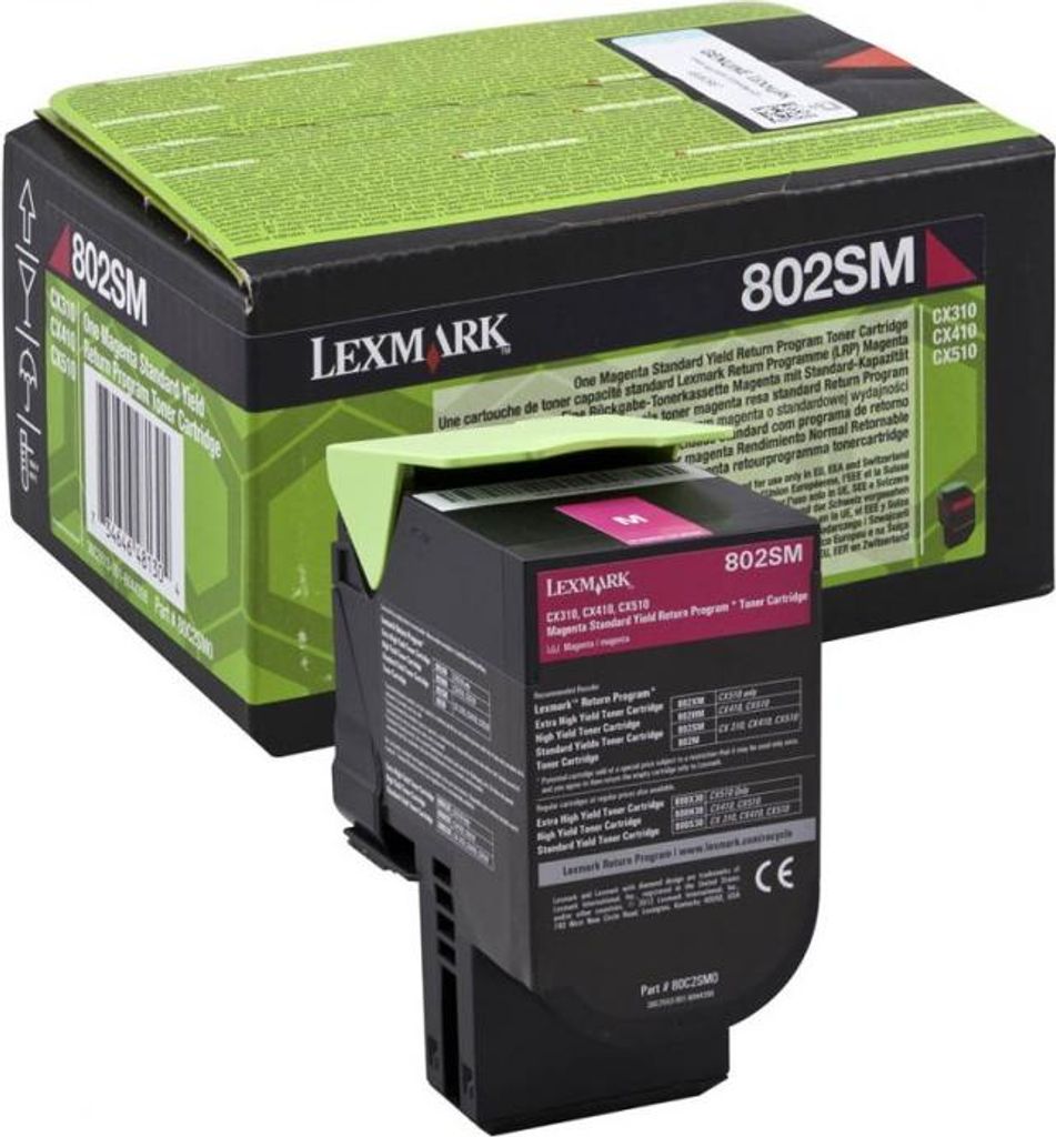 Lexmark 802SM – Magenta – Original – Tonerkartusche Produktbild 