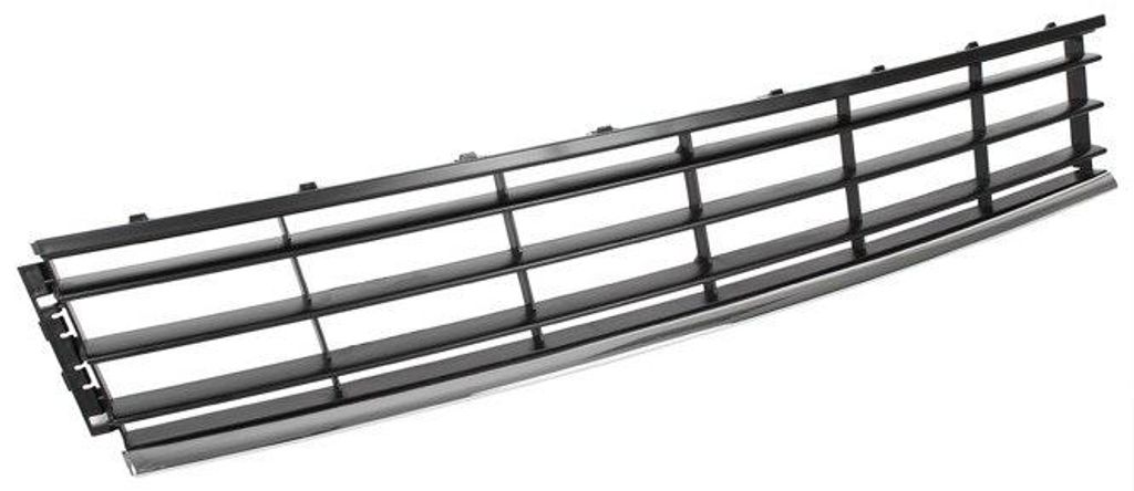 Gitter MITTE Stoßstange Grill Highline Chrom für VW Passat B7 ab 2010-2015 – Produktansicht