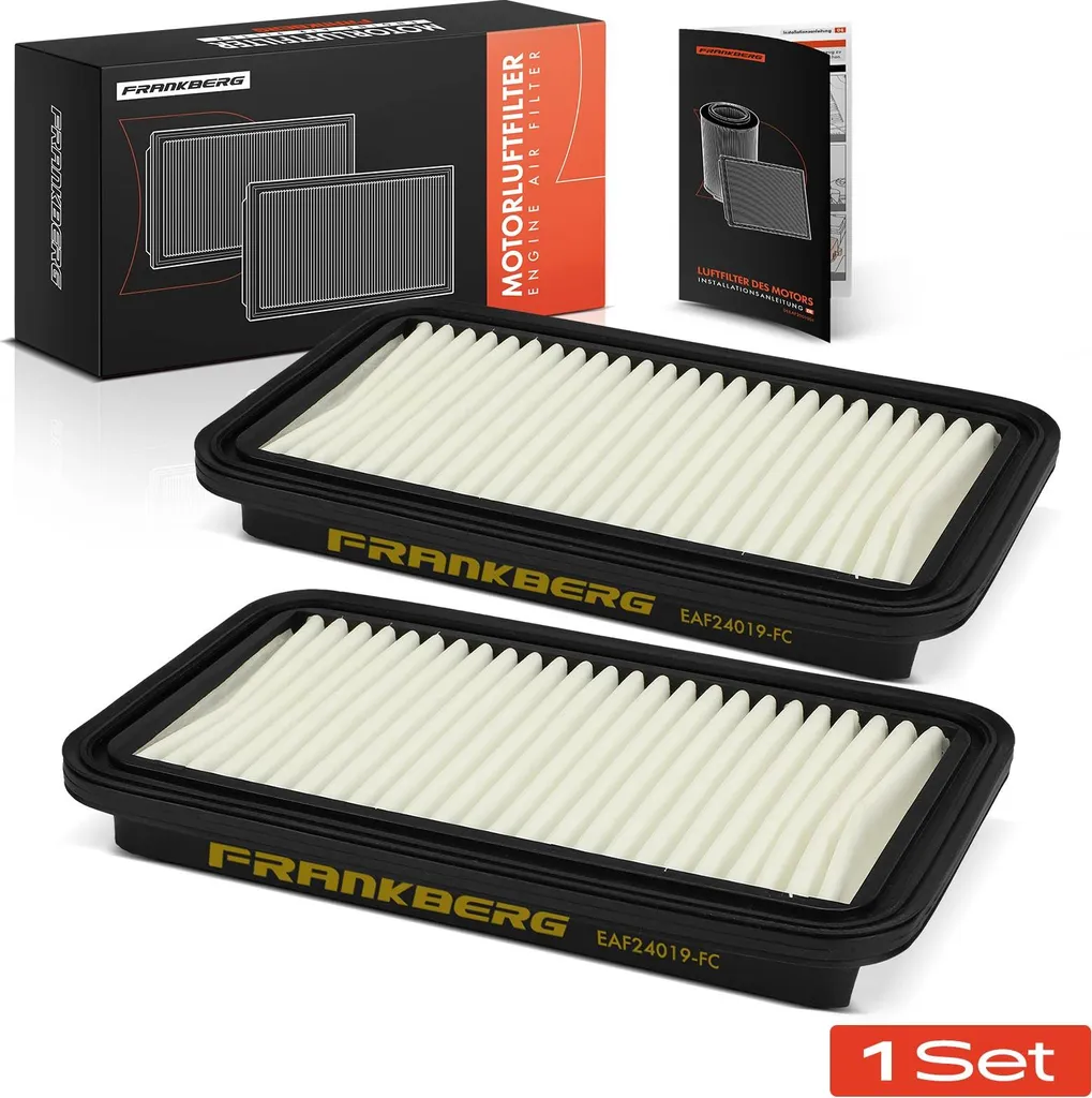 Frankberg 2x Filtre à Air pour Suzuki Liana ER 1.6 et Swift 3 EZ Moteur
