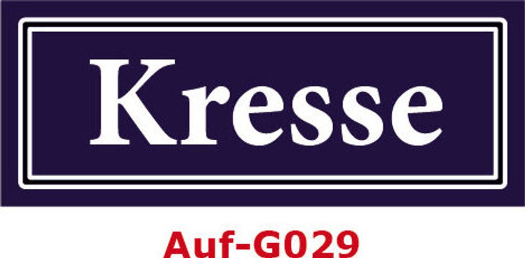 25 Stück Gewürzaufkleber Kresse 40x16mm Gewürzetiketten Sticker Lebensmittel (Auf-G029)