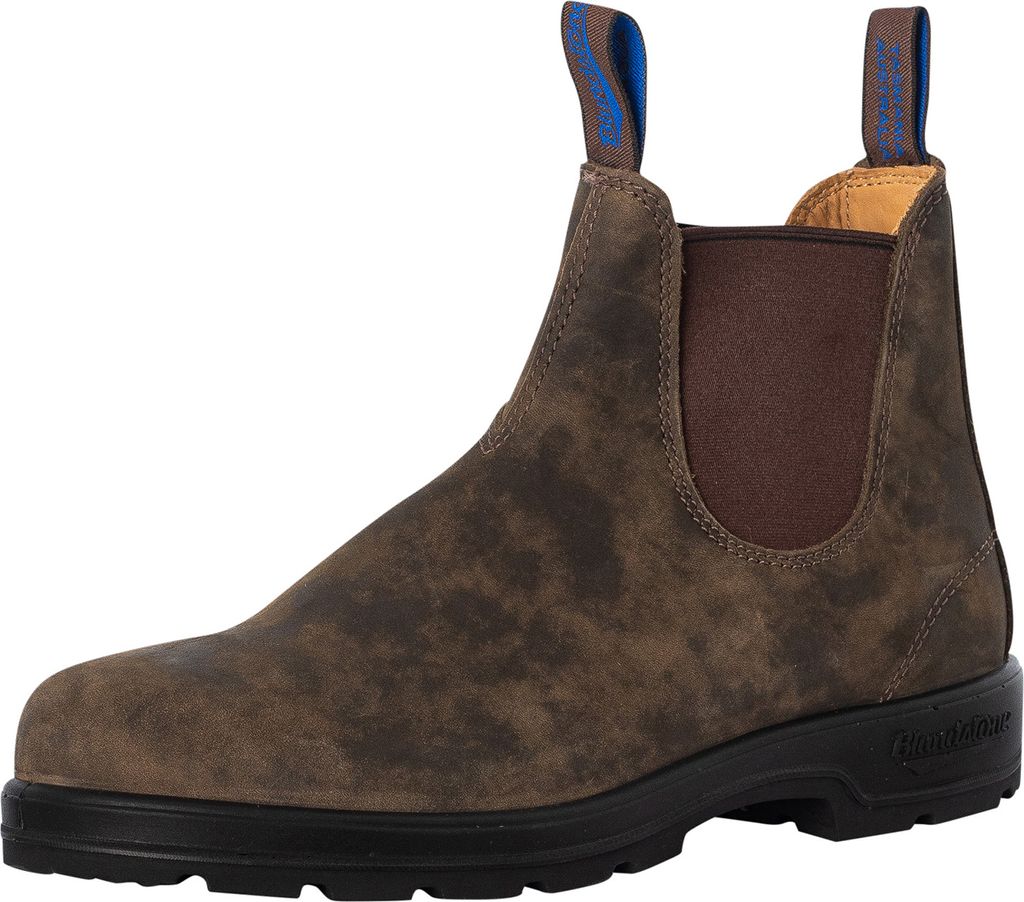 Blundstone 584 Wasserabweisender Chelseastiefel aus Leder für Frauen Rost – 8 UK / Braun