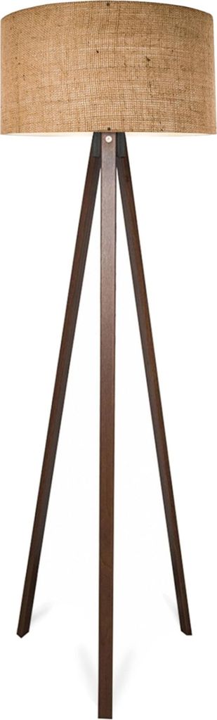 Stehleuchte ’Newport’ 1 x E27 Braun Produktbild 