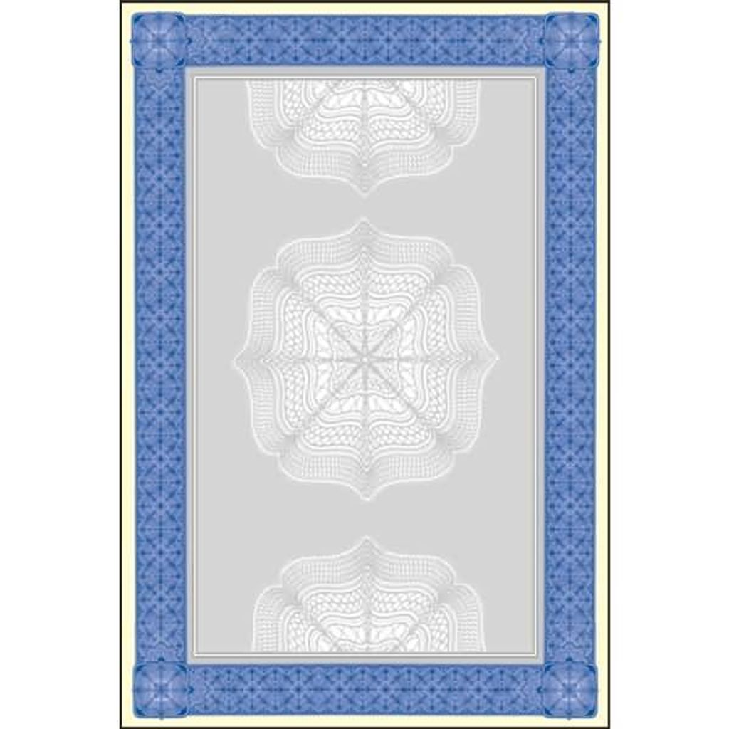 SIGEL DP490 Motiv-Papier, Wertpapier blau, A4, 185 g/m², 20 Blatt