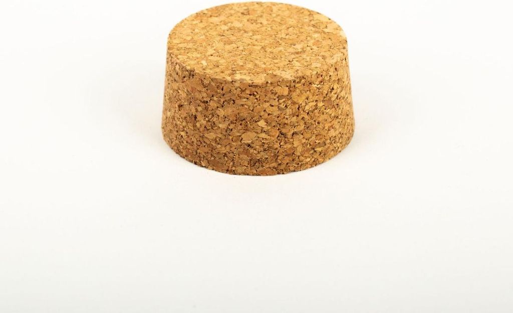 INNA-Glas Korken SERILDA aus Presskork, Natur, 2,7cm, Ø5/5,5cm - Fasskorken