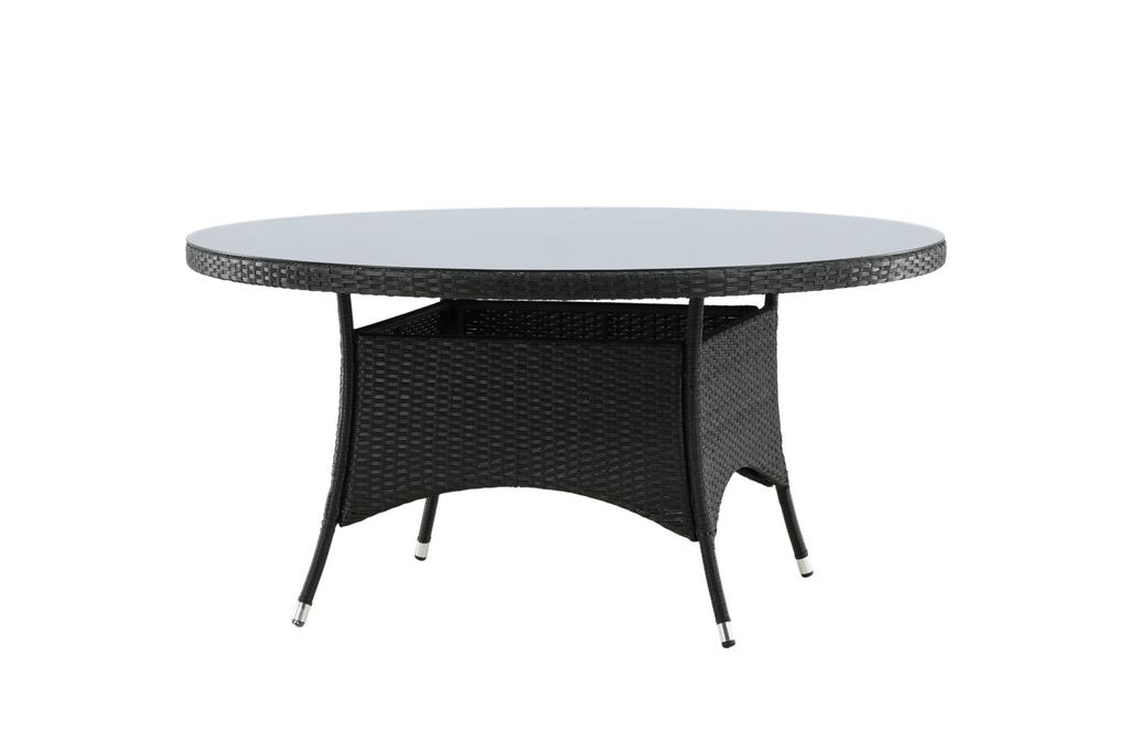 Volta Table de salle à manger Ø150 cm, noir. Image du produit 