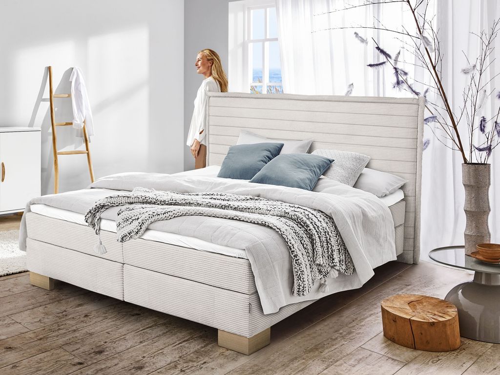 Boxspringbett SANSIBAR Langeoog Box-Spring-Bett Doppelbett