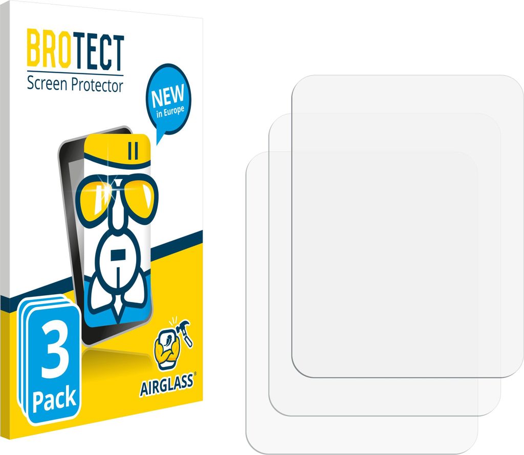 3x BROTECT Schutzglas für Zettle by Paypal Reader Schutzfolie Panzer Folie Glas Display Schutz klar