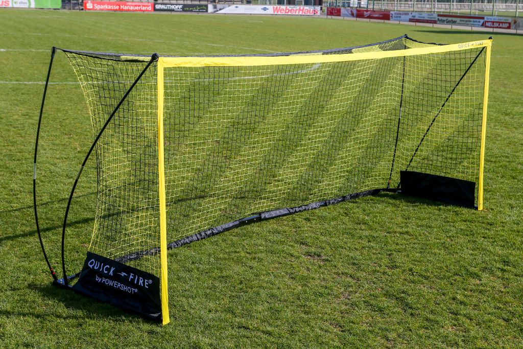 Beschwertes Fußballtor - 6 x 2.1 m - QUICKFIRE