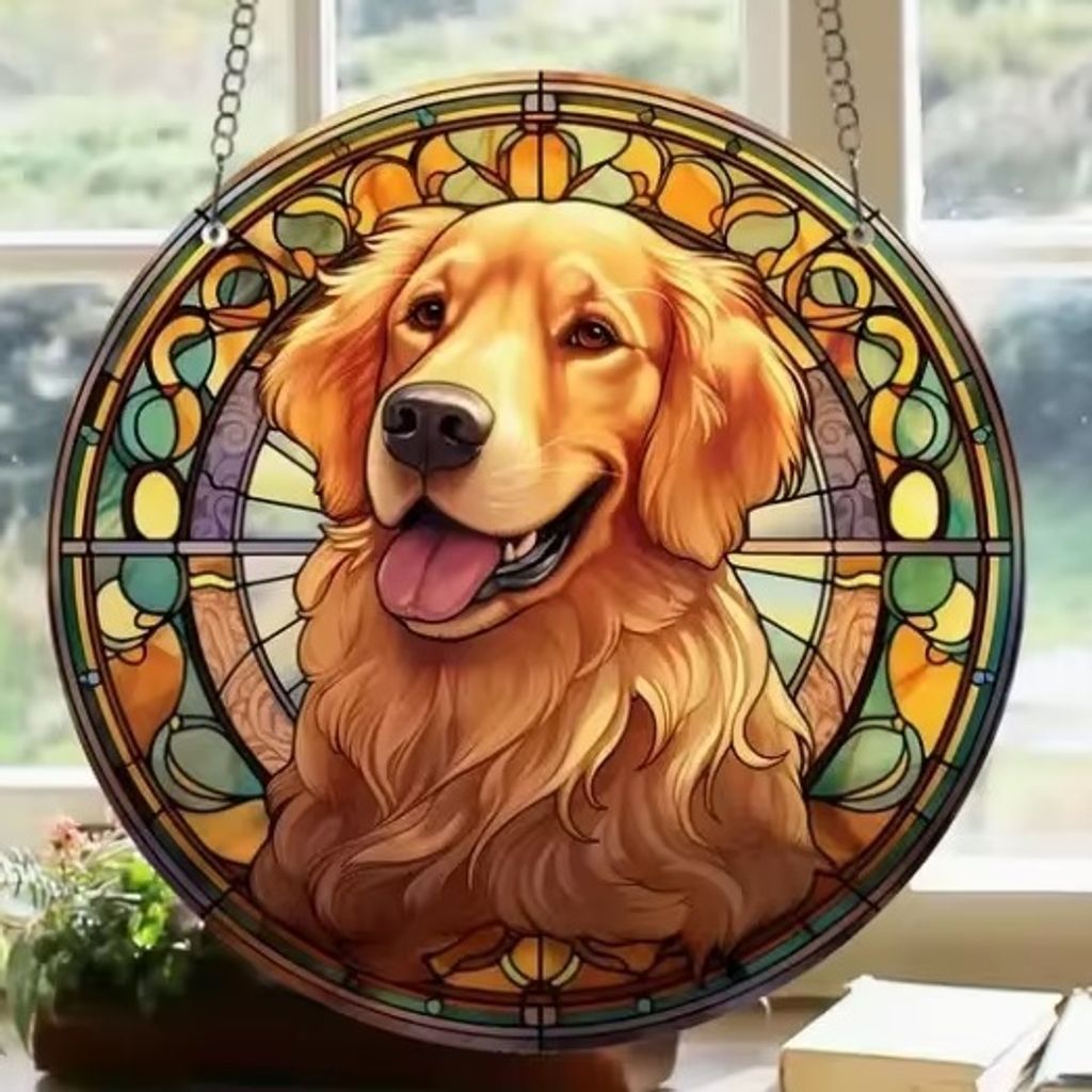 Sonnenfänger - Dog/Typ6 mit Golden Retriever KP31489
