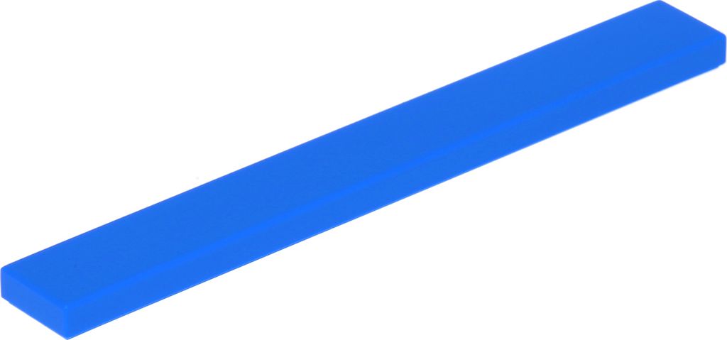 Lego 1x8 Fliesen 4162 - 10 Stück Blau