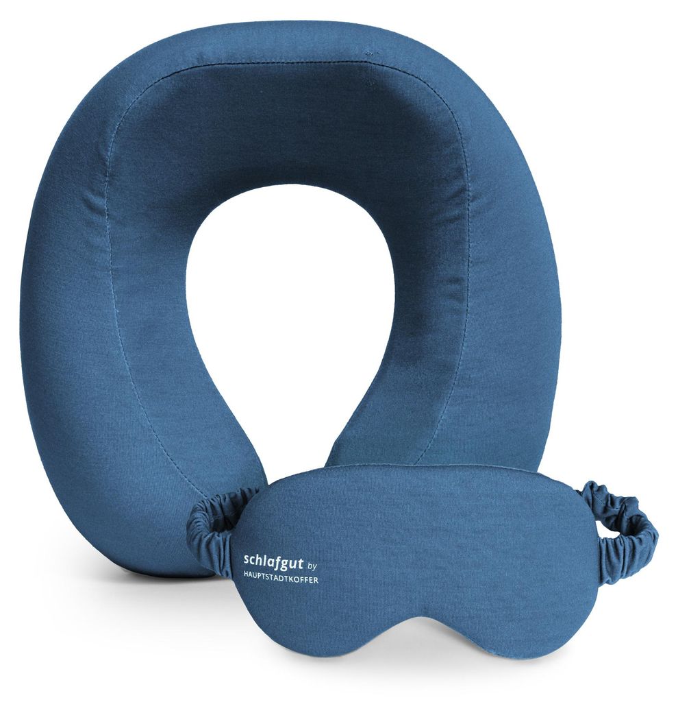 Reise-Set Reisekissen Memory Foam + Schlafmaske Produktbild 