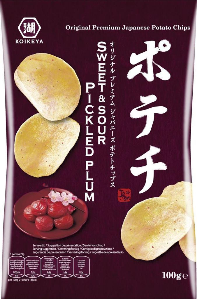 Chipsy ziemniaczane Koikeya o smaku japońskiego octu Zdjęcie produktu 
