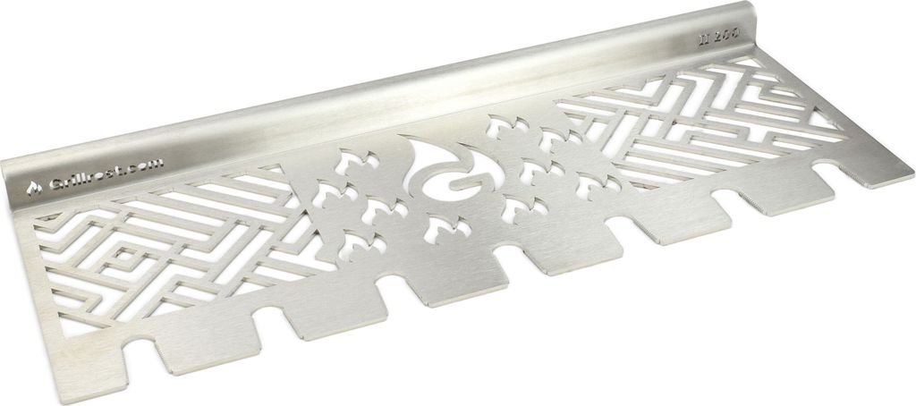 Edelstahl MultiStation für Weber - Genesis 2 200er Serie - Warmhalterost