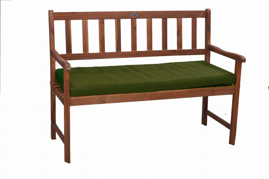 Podsedák na záhradnú lavicu 160x60x7cm zelená| Vankúš na Obrázok produktu 