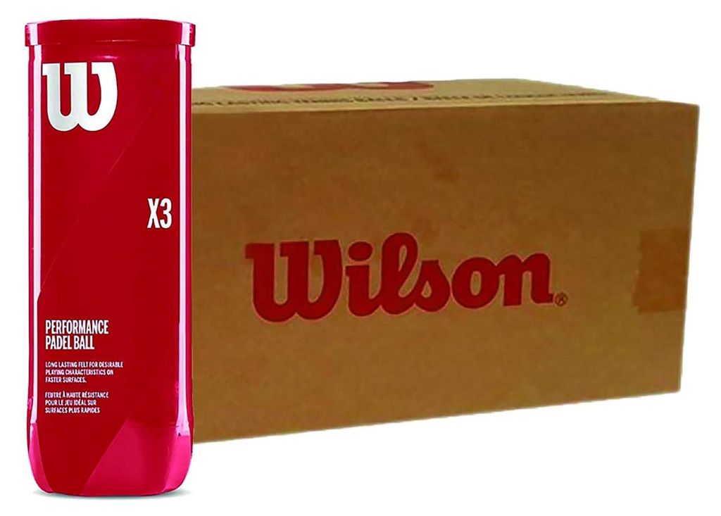 Wilson Padel X3 Box (24 Tubi da 3 Palline) Immagine del prodotto 