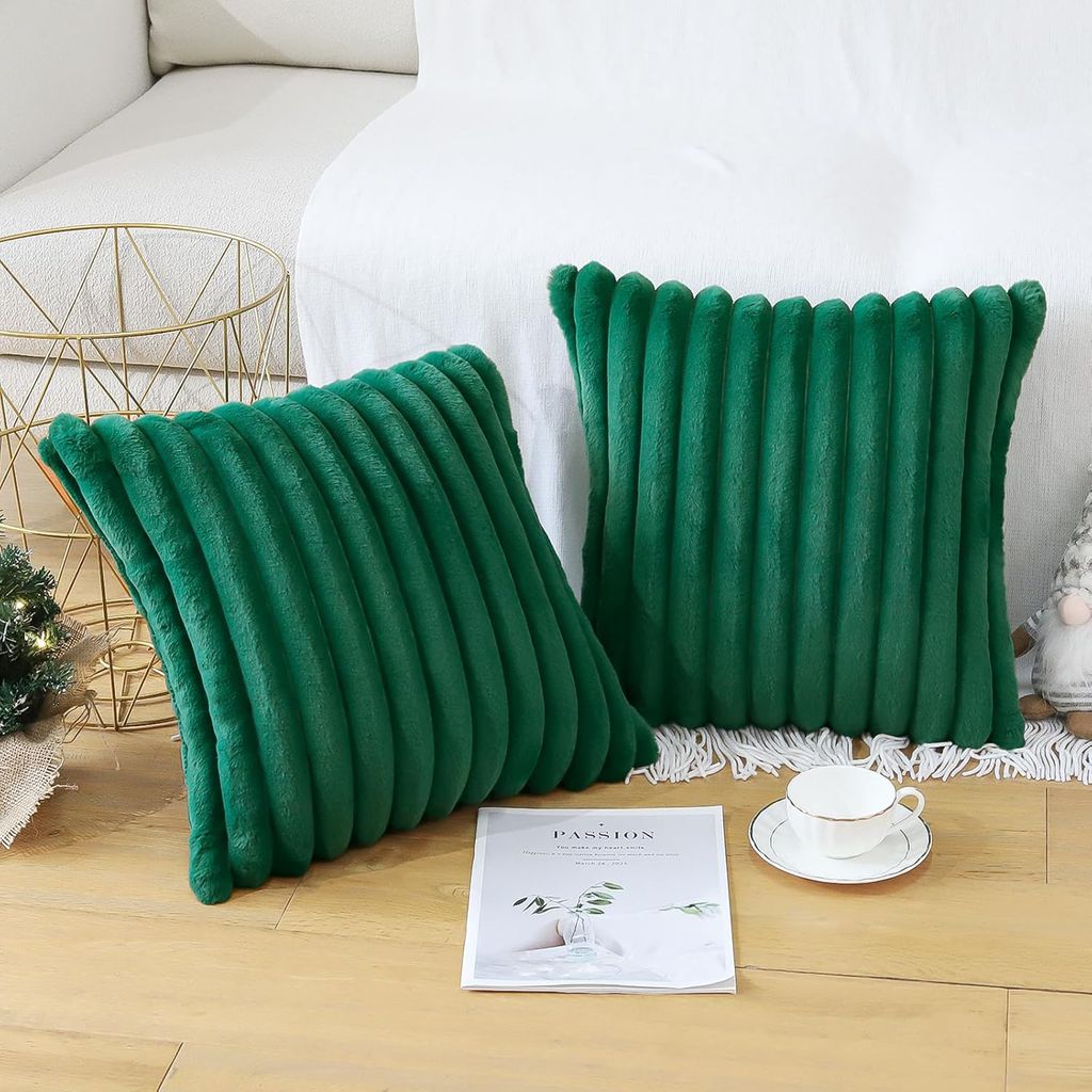 OKWISH 2er Set Kissenbezug, Kissenbezüge,Flauschig Produktbild 