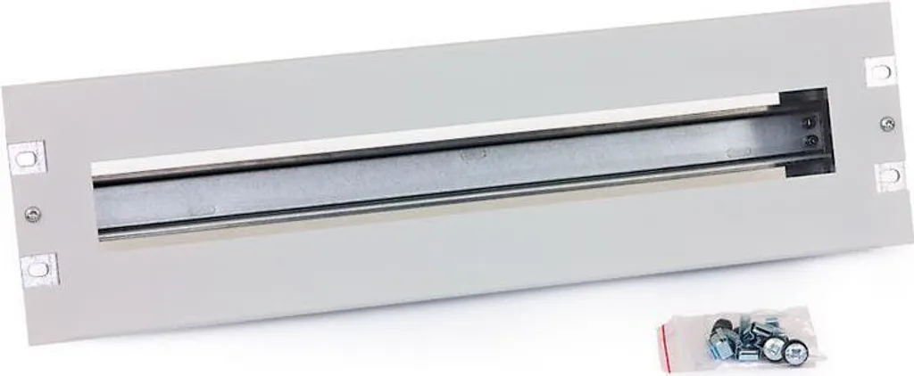 Platine DIN 19 pouces 3U Triton noire démontable pour tableau de bord