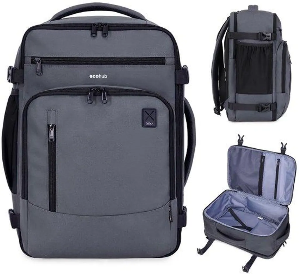 Bagage cabine 40x20x25 cm sac à dos 20 L imperméable et écologique