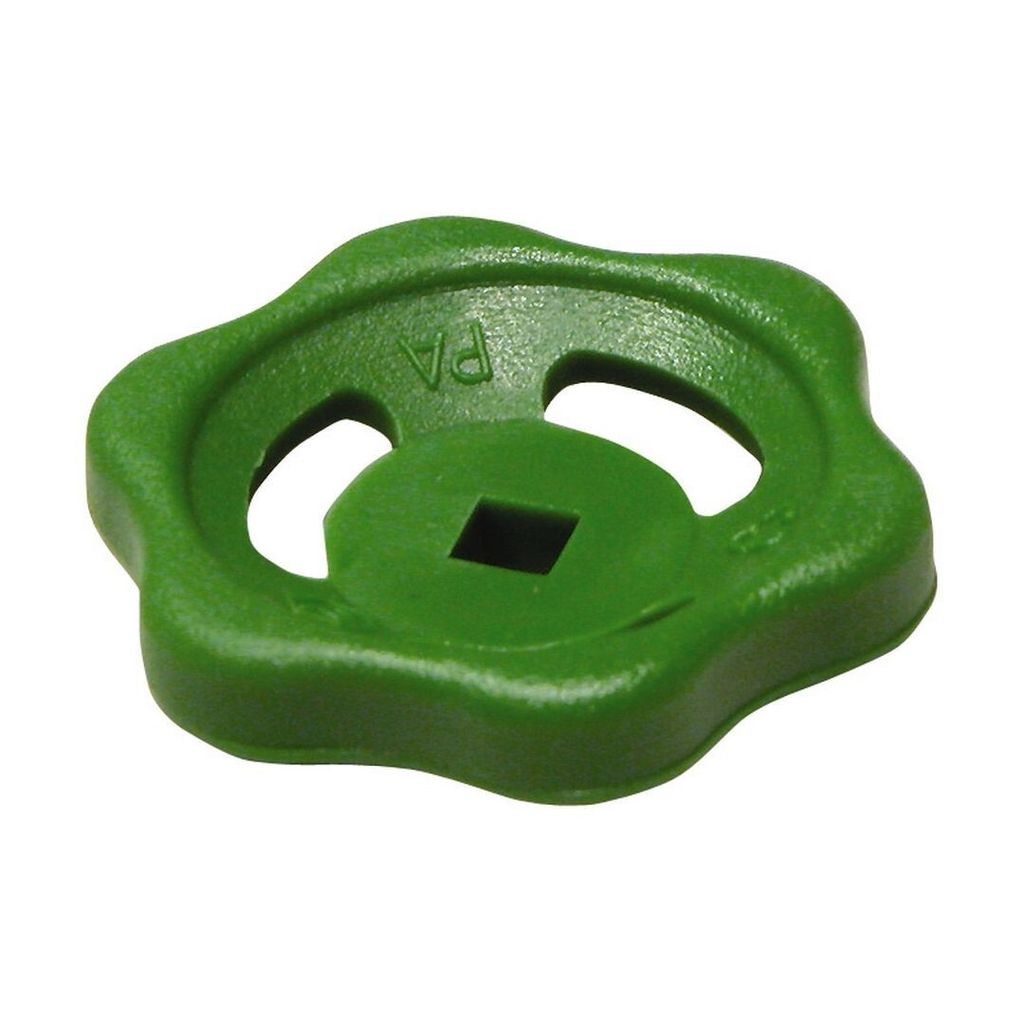 Handrad, Grün, für Ventile 1/2 und 3/4 Produktbild 