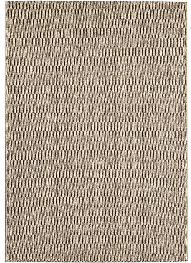 Villa Möbel Looivo Wohnzimmer-Teppich, Schlingenteppich, Frisee, Einfarbig, Farbe:Beige, Grösse:80x250 cm
