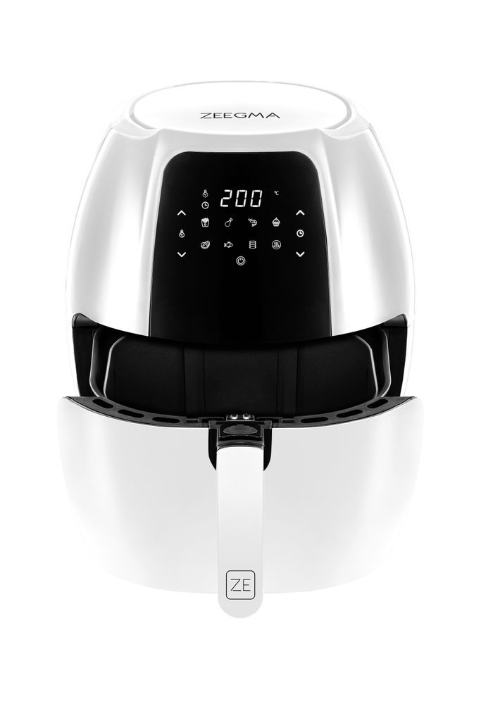 Zeegma Air Fryer 7,7L - Heißluftfritteuse 1800W Weiß, Produktbild 